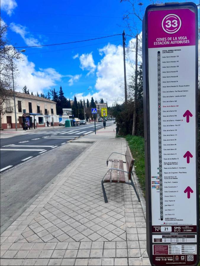 Casa Ideal Familias Y Grupos Con Balcones Exterior Soleada Patios Cerca Alhambra, Sierra Nevada, Rio Genil, Lancha Del Genil, Parque Llano Y Reloj Del Sol Con Barbacoas, Campo De Futbol, Circuito Gimnasia Appartamento Granada Esterno foto